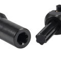 1Pcs Internal Spline Metal Drive Shaft Universal Joint Driveshaft for 1/10 RC Crawler TRX4 SCX10 Gladiator TF2 D90 YK4082 104311.