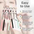 Reusable Stainless Steel  Tongue Scraper Cleaners Reusable Oral Health Cleaning Brush , Prevent Cloudy Mouth, Suitable For Adult. 