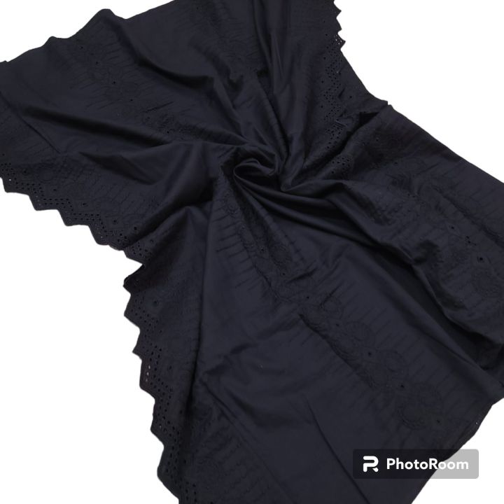 Black Shawl | Black Dupatta | Ladies Shawl | Lawn Shawl