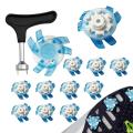 Anti Slip Golf Shoe Spikes Golf Shoe Cleat Stinger Screw Replacement Thread Spikes Cleats For Golf Boots Golf Shoe Accessories.