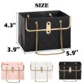 4/8/12/16PCS Portable Creative Handbag Flower Paper Packaging Box Bouquet Tote Bags Valentine's Day Birthday Party s Bags. 