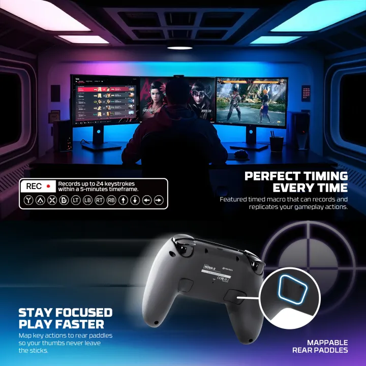 FANTECH%20NOVA%20II%20WGP16%20Wireless%20Gamepad%20Gyro%20Sensor%20Hall%20Joystick%20and%20Effect%20Trigger%20for%20PS4%20NS2%20Wired%20Controller%20Gamer%20-%20Image%205
