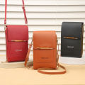 Crazy Bag Fashion Touch Screen Lock Cell Phone Bag Women's Mobile Phone Card Holder Crossbody Shoulder Bag.