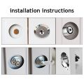16mm/20mm/25mm/30mm Classic Security Lock Metal Cylinder Cabinet Locker Cam Lock with Keys Security Mailbox Lock Drawer. 