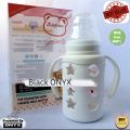 Glass Feeder For Baby | Baby Feeder 120ml / 4 oz | Baby Feeding Bottle In Glass with Protective Rubber Cover. 