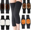 2PCS Winter Warm Wool Cashmere Leg Warmers Sleeves Thick Fleece Lined Knee Pads Brace Support Guard Protector Long Thermal Wraps 1 Pair Knee Brace Thermal Winter Sleeves Long Warm Leg Sleeve Wool Pad Support. 