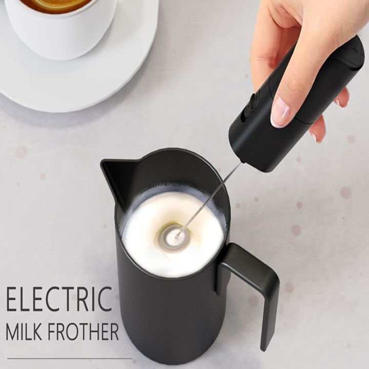 Electric Milk Frother Foam Maker Mixer Coffee Drink Frothing Wand