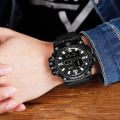 YIKAZE Men's Watch LED Digital Men Sport Watches Fitness Electronic Watch Multifunction Military Sports Watches Clock Kids Gifts. 