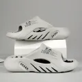 Men's Home Slippers Luxury 2024 Eva Sole Slippers for Man Adult Men's Sandal Slipers Flip Flop Male Shoes Sneakers House Slides. 