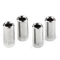 4Pcs 1/4" Square Drive To 1/4" Hex Socket Bits Converter Screwdriver Bit Adapter Quick Release Mpact Socket Adapter. 