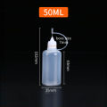 5 Pcs Needle Tip Glue Bottle Squeeze Plastic Bottle Dispensing Needle Sealing Cap Liquid Flux Dispenser Applicator. 