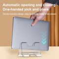 Hagibis Vertical Laptop Stand Transparent Desktop Gravity Holder Notebook Support For MacBook Pro Air Surface Book Laptops. 