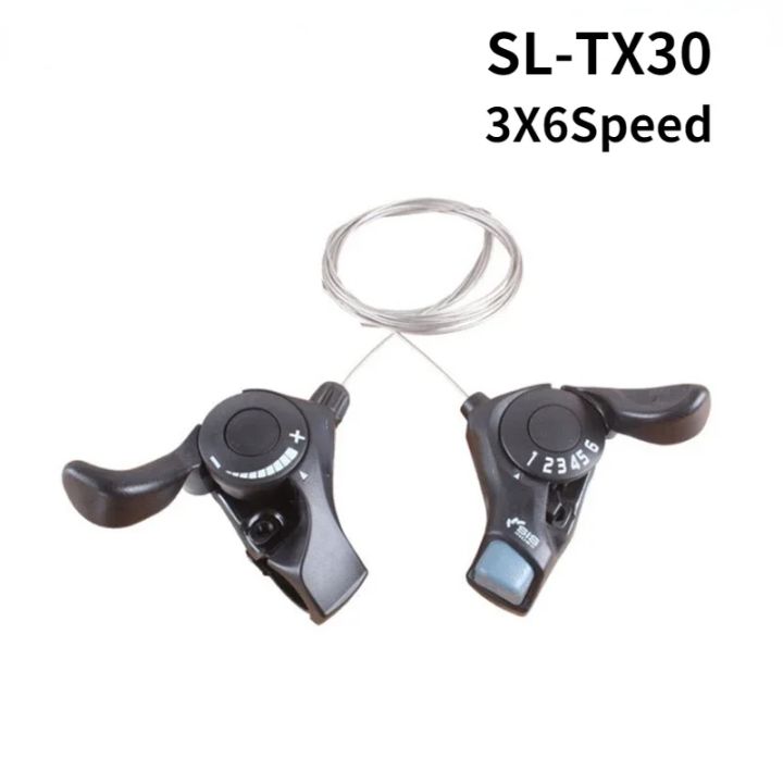SHIMANO%20Tourney%20SL%20TX30%20Bicycle%20Shift%20Lever%206/7s%2018/21%20Speed%20tx30%20shifters%20Inner%20gear%20cable%20included%20%20shifter%203%20speed%20-%20Image%202