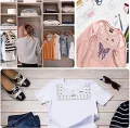 Transparent 4Pcs T-Shirt Ruler Guide Alignment Tool T-Shirt Rulers to Center Design for Adult Youth Toddler Infant Sewing Tool. 