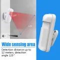 Auto Pet-proof PIR Infrared Motion Sensor 433Mhz Alarm Detector With Flash Led Light for Smart Home Security Alarm System. 