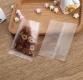 Semi-transparent sander sealing bag handmade soap bag baking snowflake crisp moon cake bagging food packaging bag 100/ piece.