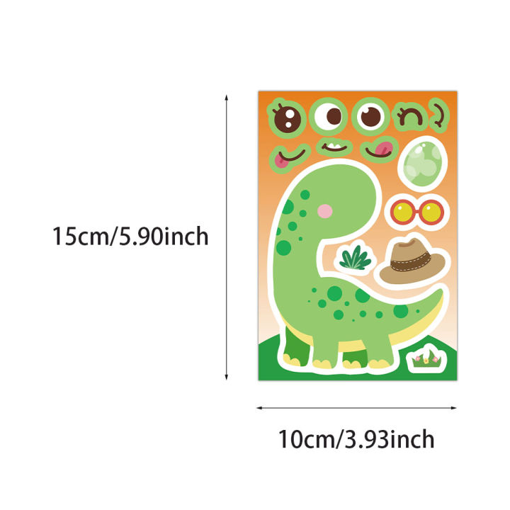 8/16PCS%20Creative%20Dinosaur%20Cartoon%20Collage%20Stickers%20DIY%20Game%20Stickers%20Animal%20Craft%20Laptop%20Skateboard%20Stickers%20-%20Image%204
