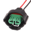 2Pcs H11 H8 Female Connector Adapter Wiring Harness Socket Car Wire Cable Plug for Foglight Head Light.