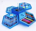Colouring Box Set for Kids 46 pcs Painting Color kit. 
