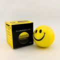 Hand Exercise Physio Ball Smiley Face Soft Grip Stress Relief Ball 63mm 76mm Size 1 to 6 Pcs Yellow for Hand Grip Strength Finger Training Physical Exercises Anxiety Relief for Home Office Study Educational Learning & Fitness Activities MEDIPRO. 