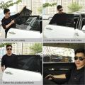 Car Universal Sunshade SUV UV Protection Anti-mosquito Screen Window Blackout Side Curtain Protection Window Film Accessories.