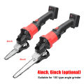 Angle Grinder Refit Chainsaw Conversion Kit 4/6 Inch Chainsaw Bracket Change Angle Grinder Into Chain Saw Woodworking Power Tool. 