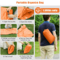 Single Person Lazy Inflatable Sofa Portable Outdoor Beach Air Sofa Bed Folding Camping Sleeping Bag for Comfortable Rest. 