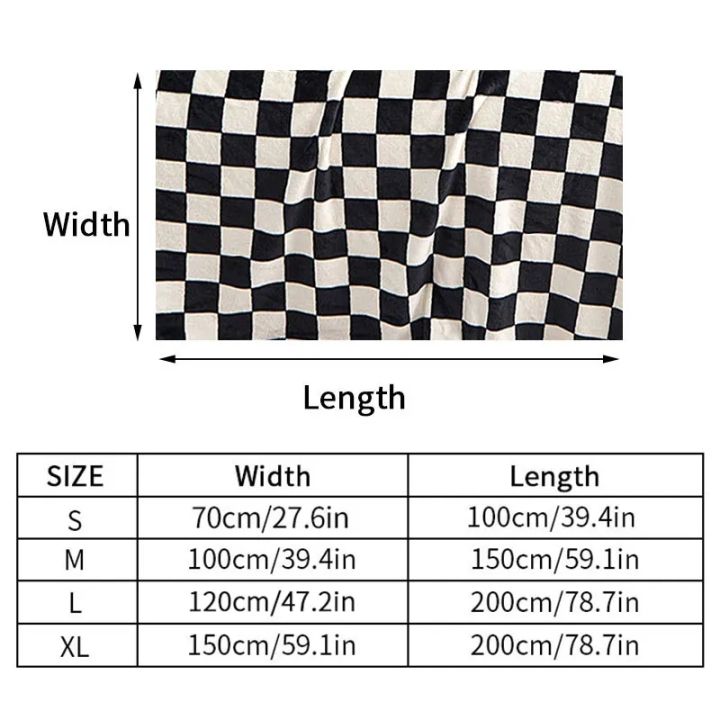 New%20Ins%20Checkerboard%20Blanket%20Classic%20Plaid%20Sofa%20Blanket%20Spring%20and%20Summer%20Air%20Conditioning%20Blanket%20Office%20Nap%20Shawl%20Cushion%20-%20Image%204