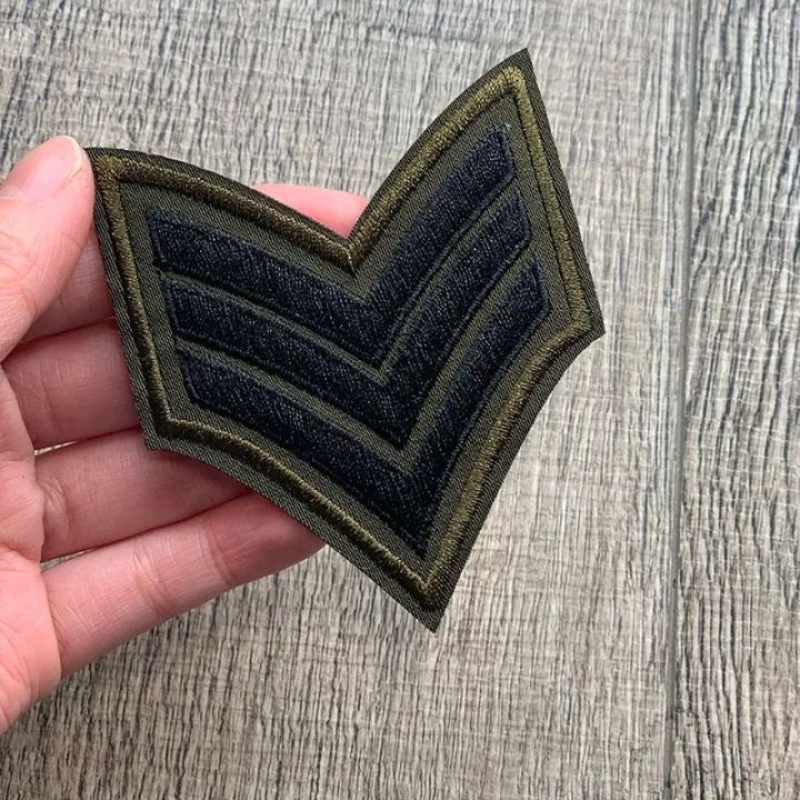 Military Rank patches Embroidery patches for clothes iron on appliques clothes jeans stickers Badges patch
