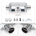 24mm Muffler Silencer Upgraded Clamp Bracket Car Air Diesel Parking Heater Exhaust Pipe Stainless Iron For Diesel Heater. 