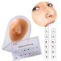 12PCS/Card Fake Cheater Non Pierced Magnet Ear Tragus Cartilage Lip Labret Stud Nose Ring Jewelry Magnetic Earring. 