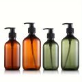 4PCS 300ml Bathroom Soap Dispenser Reusable Hand Pump Dispenser Bottle Bathroom Shower Gel Shampoo Refillable Bottle Container. 