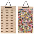 Wall-mounted Shoe Charms Organizer With 180 Holes Hanging Shoe Badge Charm Holder Shoe Decoration Clog Charms Display Collection. 