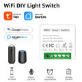 WiFi Mini Breaker DIY Smart Home Switch 2 Way Control Smart Switch Module Work With Alexa  Home Alice. 