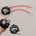 NEW SALE 2PCS For  Plastic Lamp Base Headlight Accessories H7 LED Headlight Bulb Base Adapters Holders Retainers For Golf 5 MK5. 