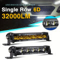 Super Bright LED Light Bar Offroad 8" 12V 24V Spotlight Barra LED Work Light for Lada Truck 4x4 SUV ATV Car Driving Fog Light.