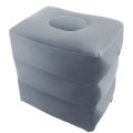 PVC Kids Flight Sleeping Footrest Pillow Resting Pillow On Airplane Car Bus Pillow Inflatable Travel Foot Rest Pillow Foot Pad. 