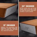 2026 Rolling Knife Sharpener Kit for Straight Edge Roller Knife Sharpening with Industry Diamonds Chef Knife Set. 