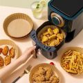 50pcs/100pcs Air Fryer Paper Cup Cake Mold Special Paper for Air Fryer Baking Oil-proof Oil-absorbing Paper for Household. 