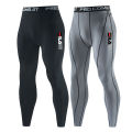 Men Gym Sportswear Muscle Bodybuilding Compression Pants Running Sports Long Pants Jogging Fitness Male Elastic Tights Trousers.