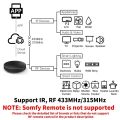 Tuya WiFi IR RF Remote Control 315 433 MHz Universal For All Air Conditioner TV Smart Life App Work with Alexa.