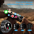 2026 Smart Watch 1.53 Inch Color Screen Sport LED Flashlight Heart Rate Waterproof Fitness Tracker Bluetooth Call Smartwatch Men.