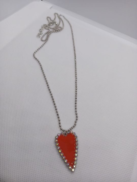 Beautiful Stylish Elegant Long Chain Stone Pendant for Girls Womens