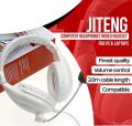 JiTENG JT-813 Black Solid Sound Headphones Stereo Sound - Wired Headset - PC / Laptops. 