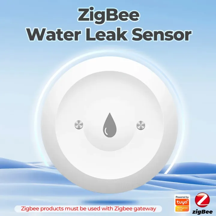 Smart Home Tuya ZigBee Smart Water Leak Sensor Flood Detector Smart ...