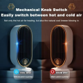 Desktop Electric Heater 600W Fast Heating Constant Temperature Wide-angle Warm Supply Low Noise Mini Home. 