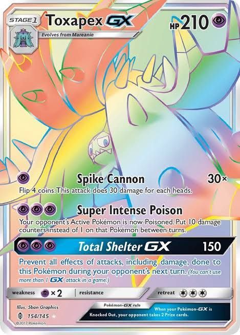Toxapex-GX | SM—Guardians Rising | TCG Card Database | Pokemon.com