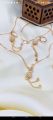 locket pendent set with earrings fashion jewellery for girls and woman. 