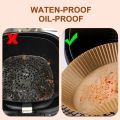 Air Fryer Special Paper 100/200Pcs Oil-Absorbing Food Pad for Air Fryer Oil-proof Disposable Baking Paper AirFryer Accessories. 