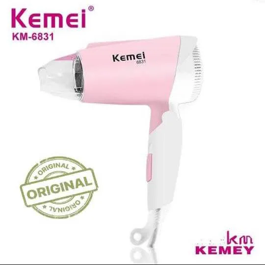 Kemey%20Km6831%20Cool%20And%20Hot%20Foldable%20Electric%20Hair%20Dryer%20For%20Women%20-%20Hair%20Dryer%20-%20Image%204